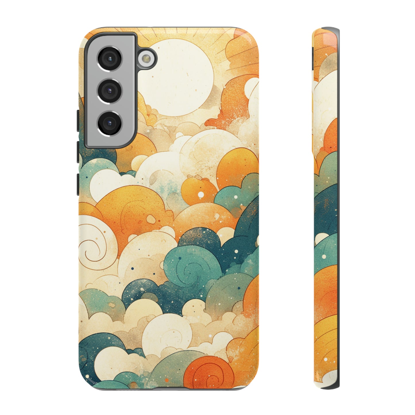 Heaven Water Color Clouds iPhone Case / Samsung Case