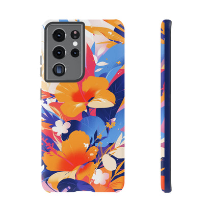 Vintage Abstract Flowers iPhone Case / Samsung Case