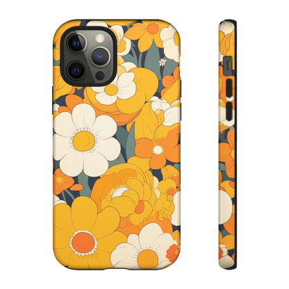 Retro Floral Art iPhone Case / Samsung Case