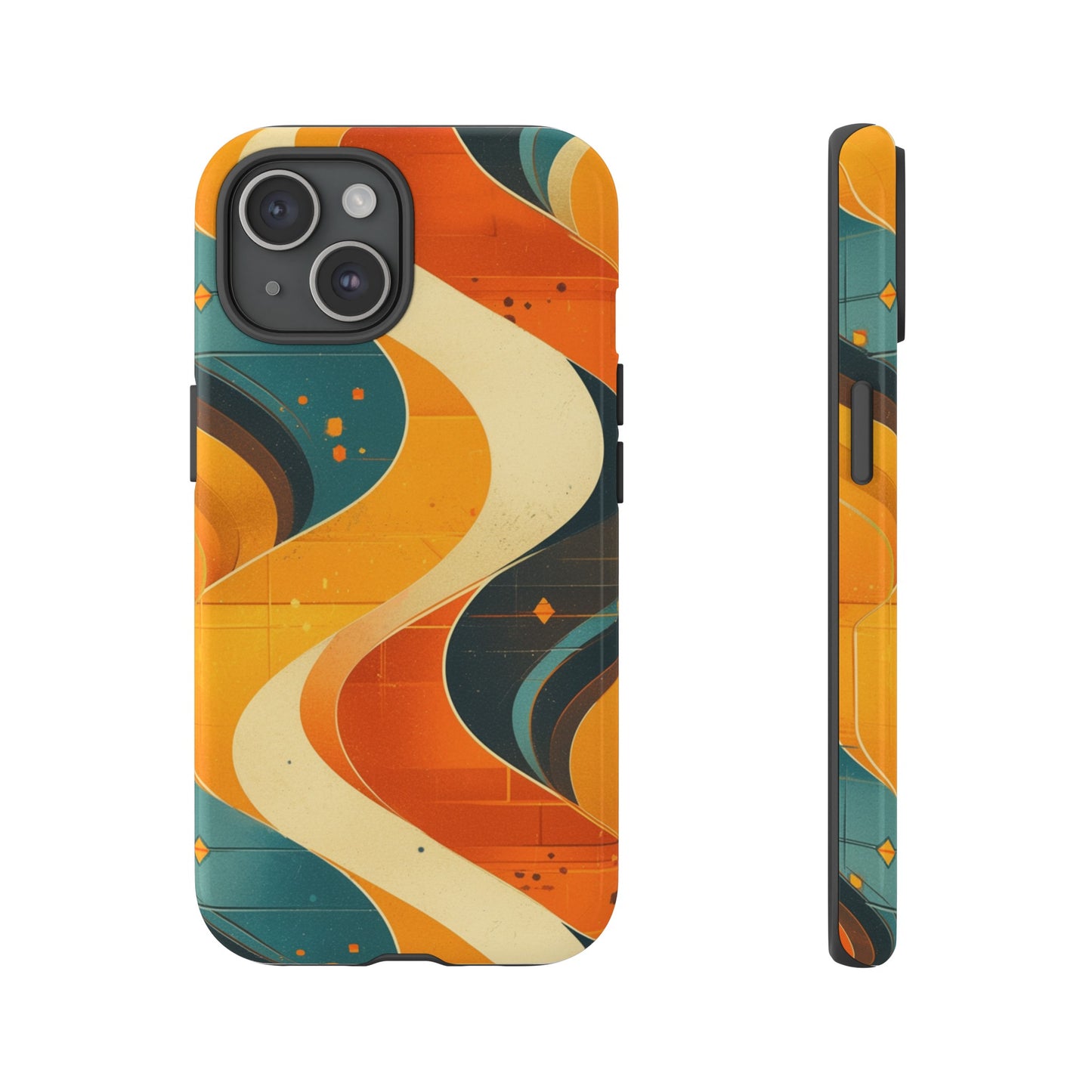 Retro Abstract Staircase iPhone Case / Samsung Case