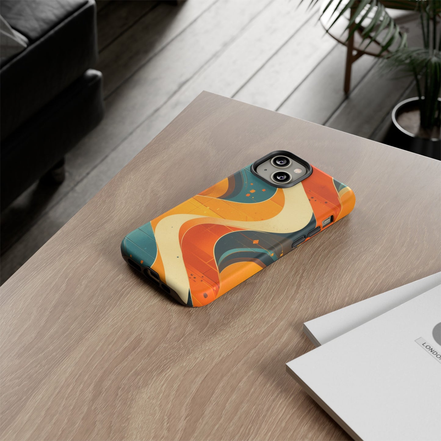 Retro Abstract Staircase iPhone Case / Samsung Case