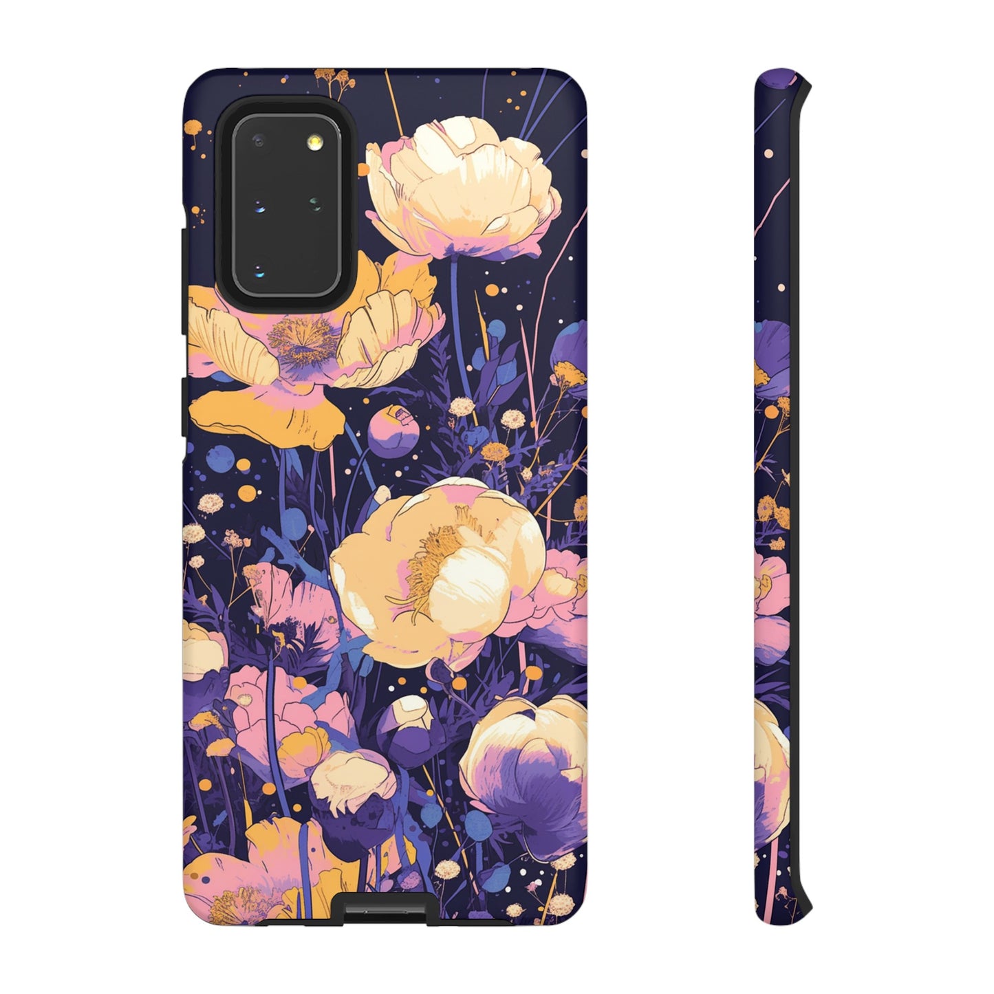 Night Cotton Flowers iPhone Case / Samsung Case