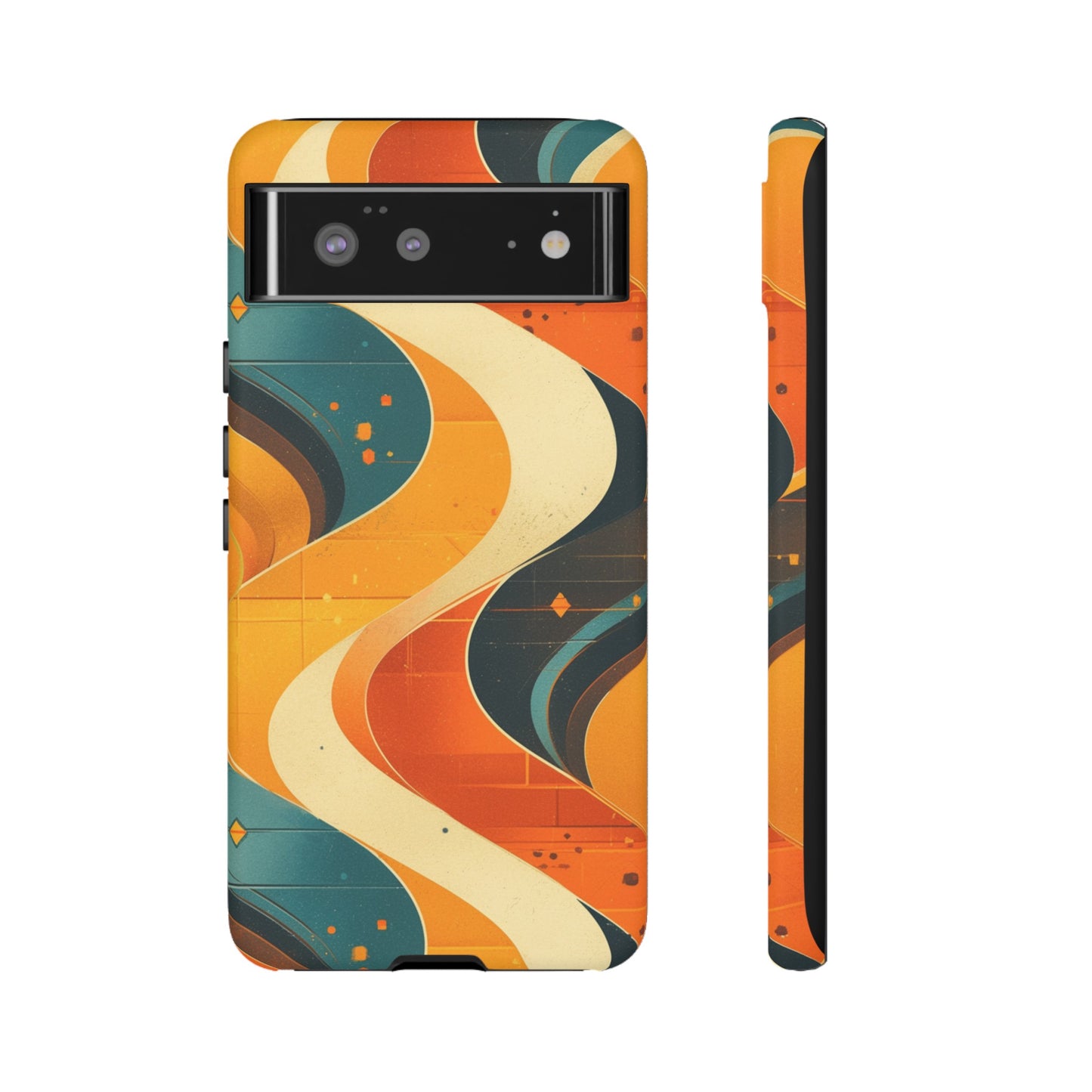 Retro Abstract Staircase iPhone Case / Samsung Case