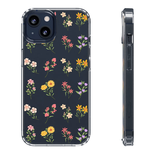 Spring Blooming Flowers | Clear iPhone Case / Samsung Case