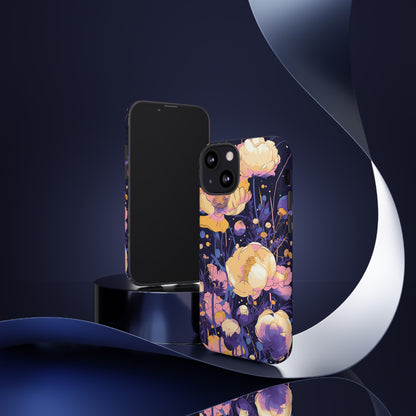 Night Cotton Flowers iPhone Case / Samsung Case