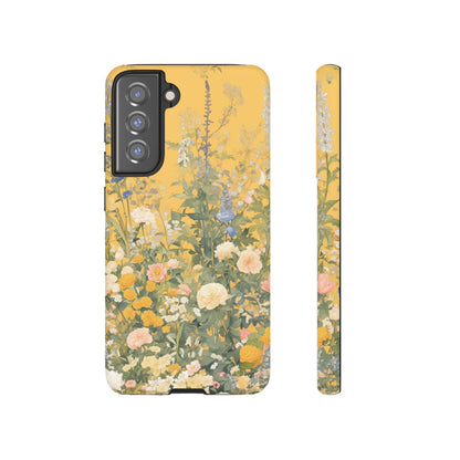 Tall Floral 1970's iPhone Case / Samsung Case