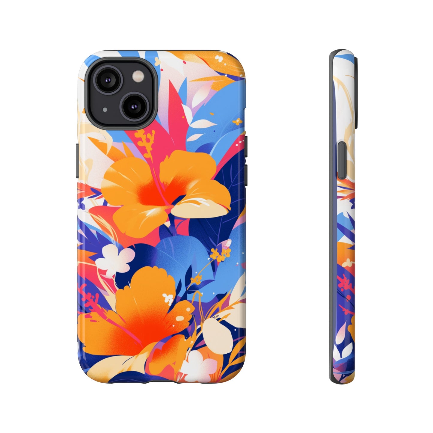 Vintage Abstract Flowers iPhone Case / Samsung Case