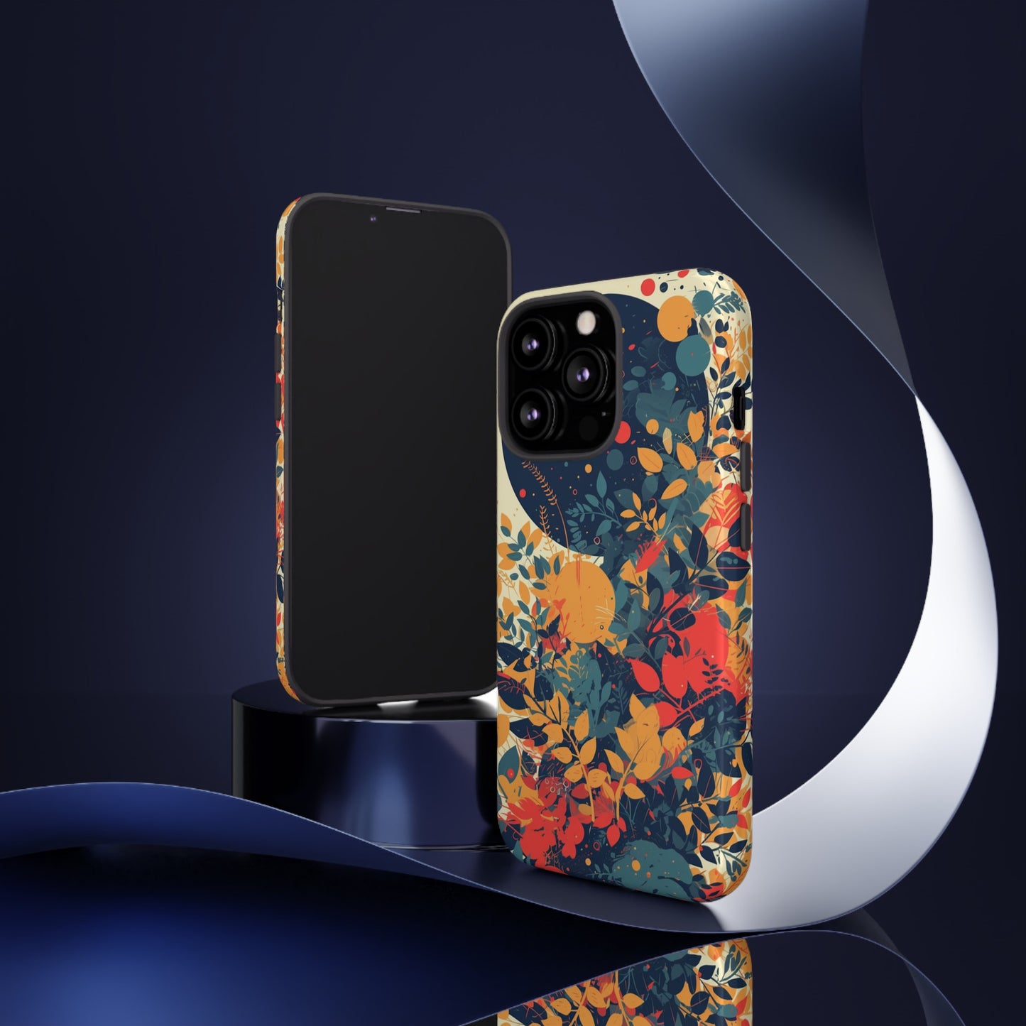 Retro Colorful Floral iPhone Case / Samsung Case