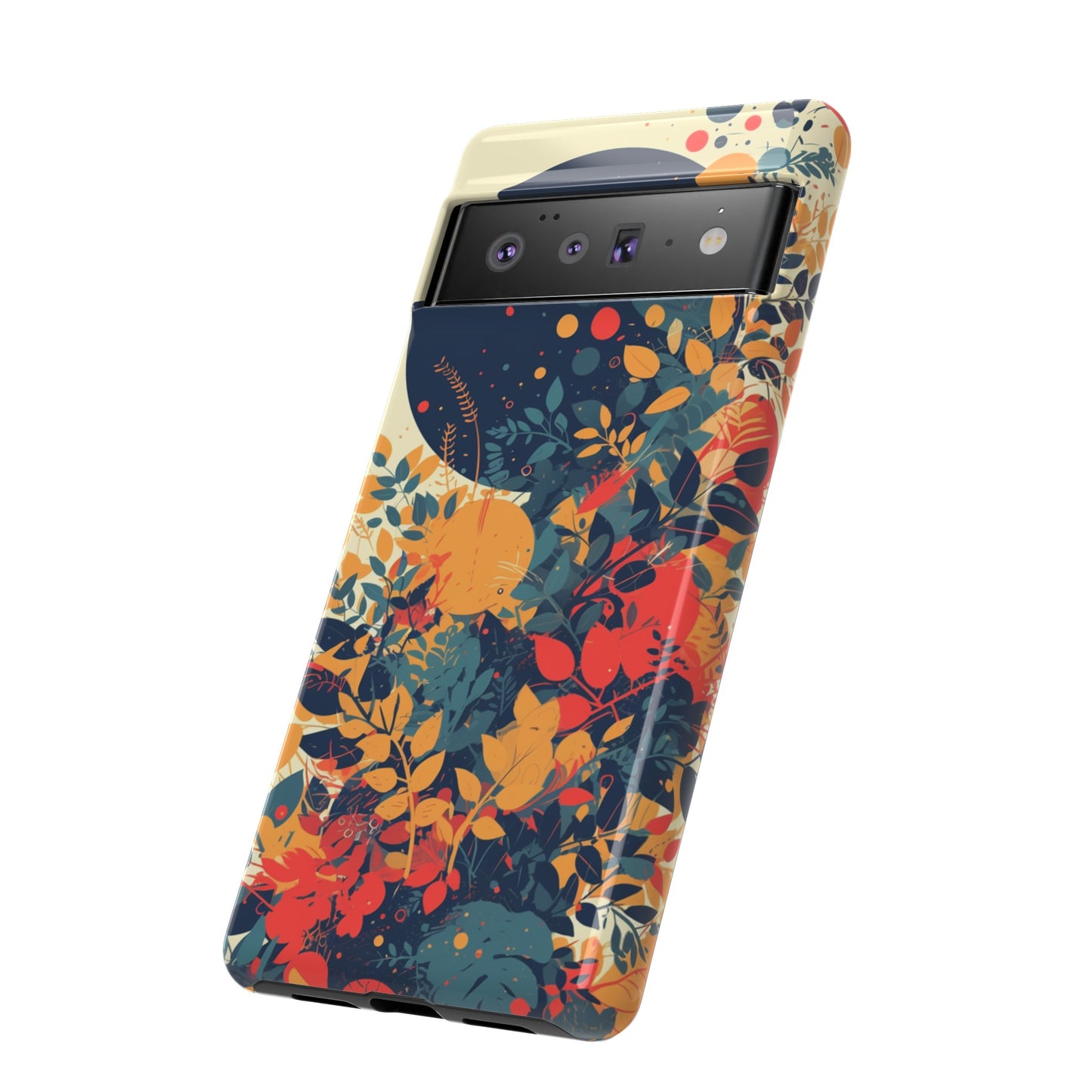 Retro Colorful Floral iPhone Case / Samsung Case