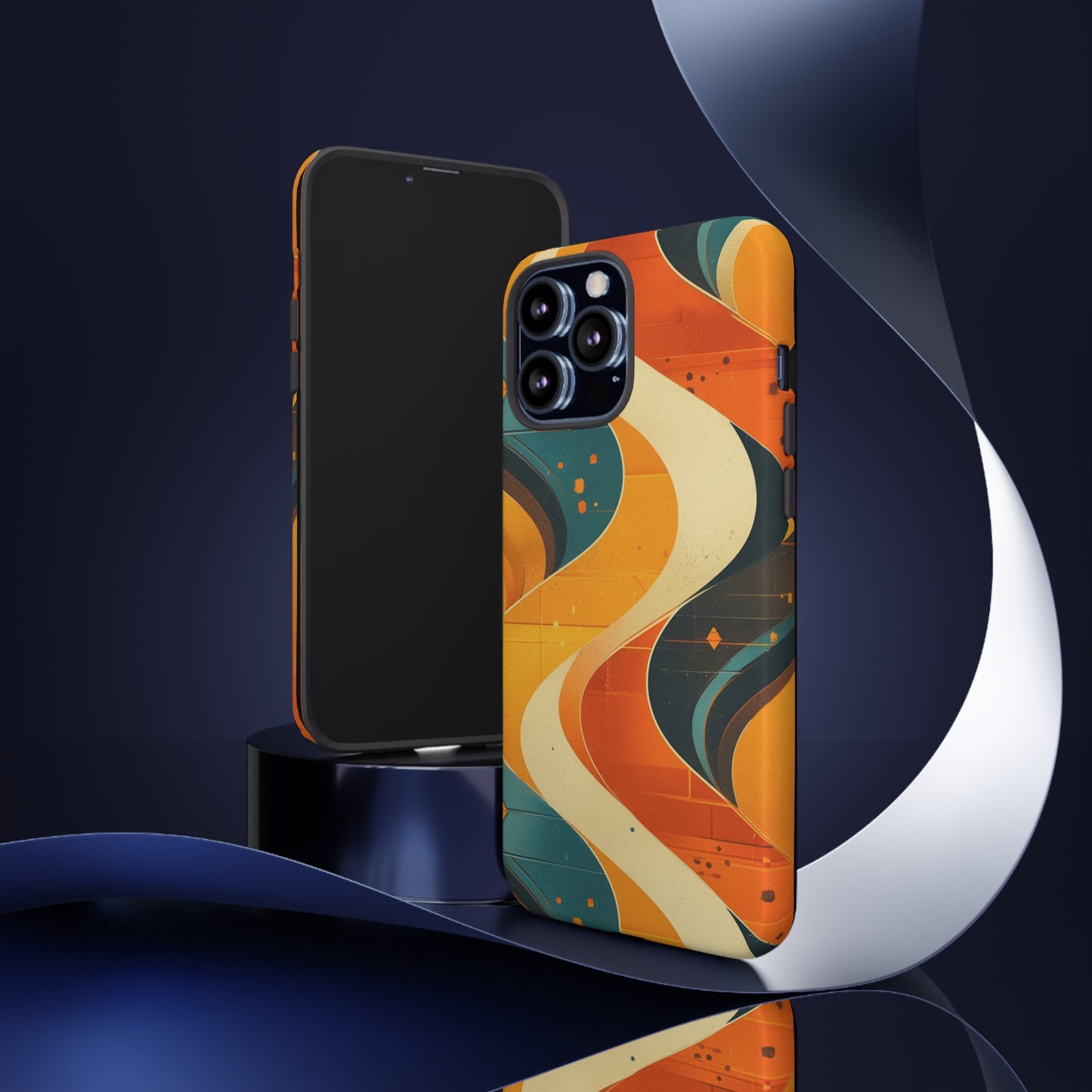 Retro Abstract Staircase iPhone Case / Samsung Case