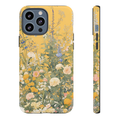 Tall Floral 1970's iPhone Case / Samsung Case