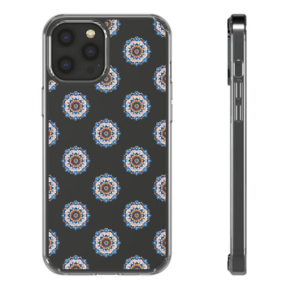 Wave Mandala | Clear iPhone Case / Samsung Case