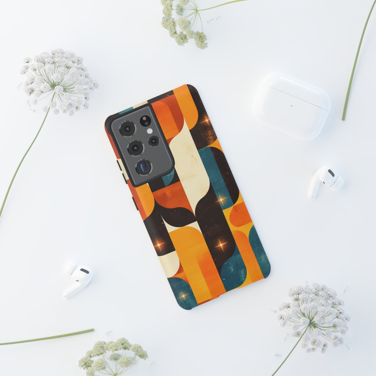 Retro Groovy Pattern iPhone Case / Samsung Case