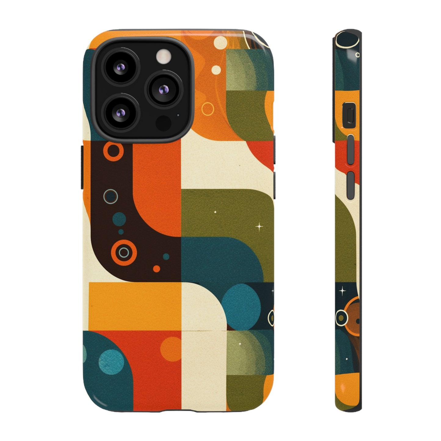 Cubical Retro Pattern iPhone Case / Samsung Case