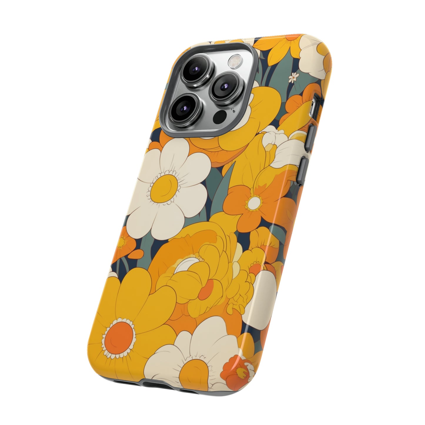 Retro Floral Art iPhone Case / Samsung Case