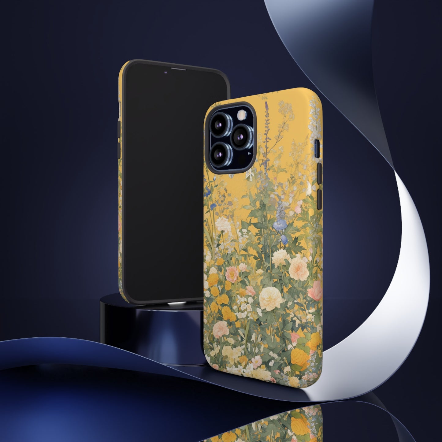 Tall Floral 1970's iPhone Case / Samsung Case