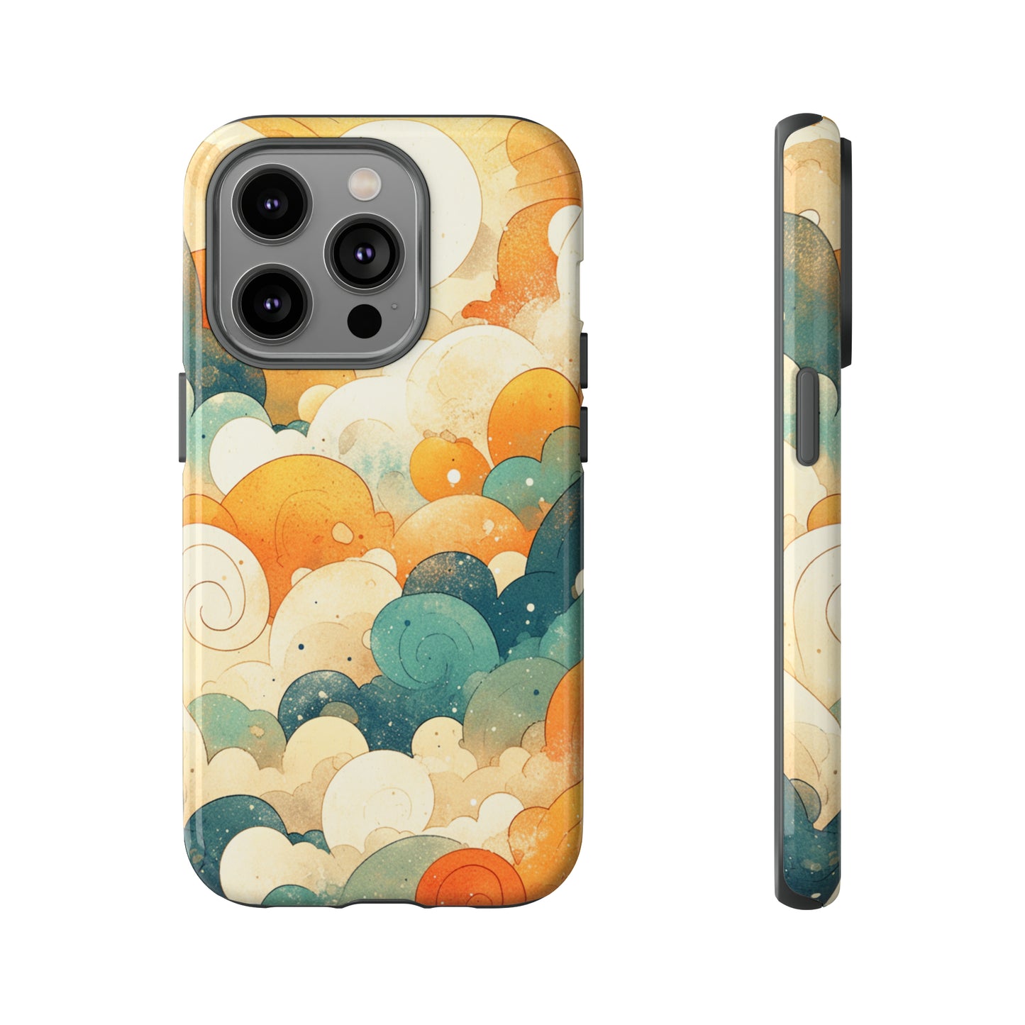 Heaven Water Color Clouds iPhone Case / Samsung Case