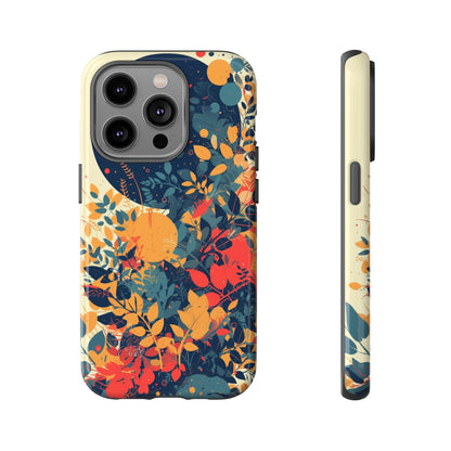 Retro Colorful Floral iPhone Case / Samsung Case