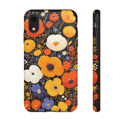 Retro Chaos, Wildflower iPhone Case / Samsung Case, Gift for Floral Lovers, Gift for Her