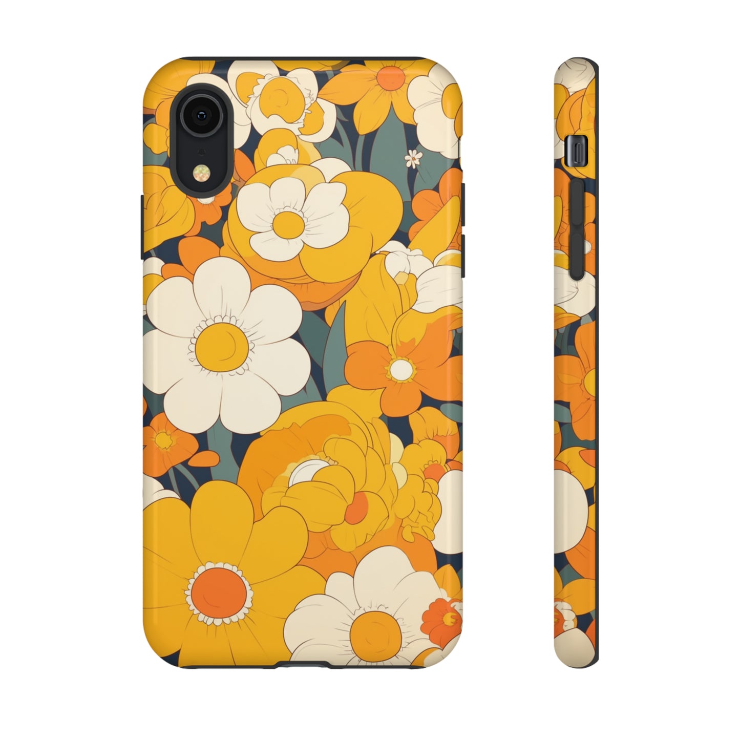 Retro Floral Art iPhone Case / Samsung Case