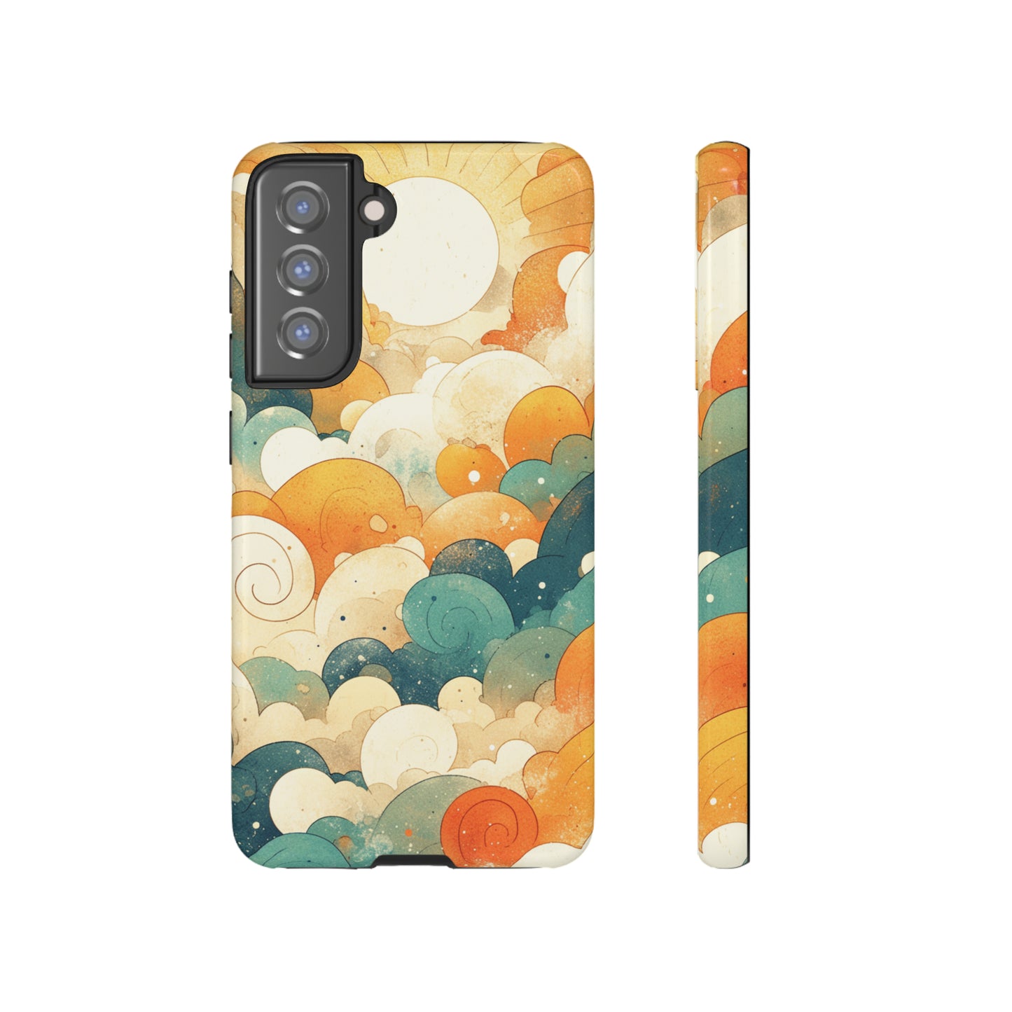 Heaven Water Color Clouds iPhone Case / Samsung Case