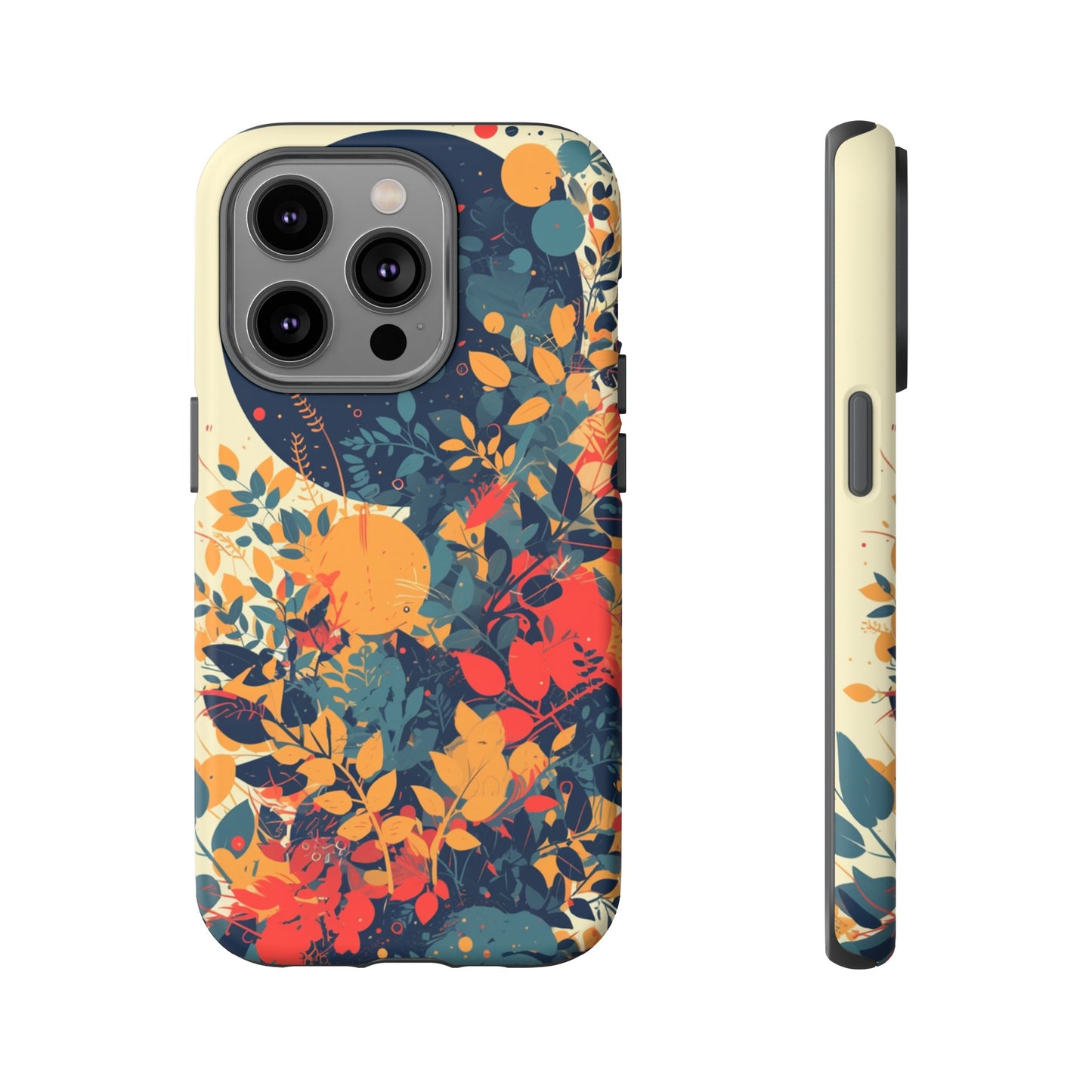 Retro Colorful Floral iPhone Case / Samsung Case