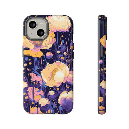 Night Cotton Flowers iPhone Case / Samsung Case