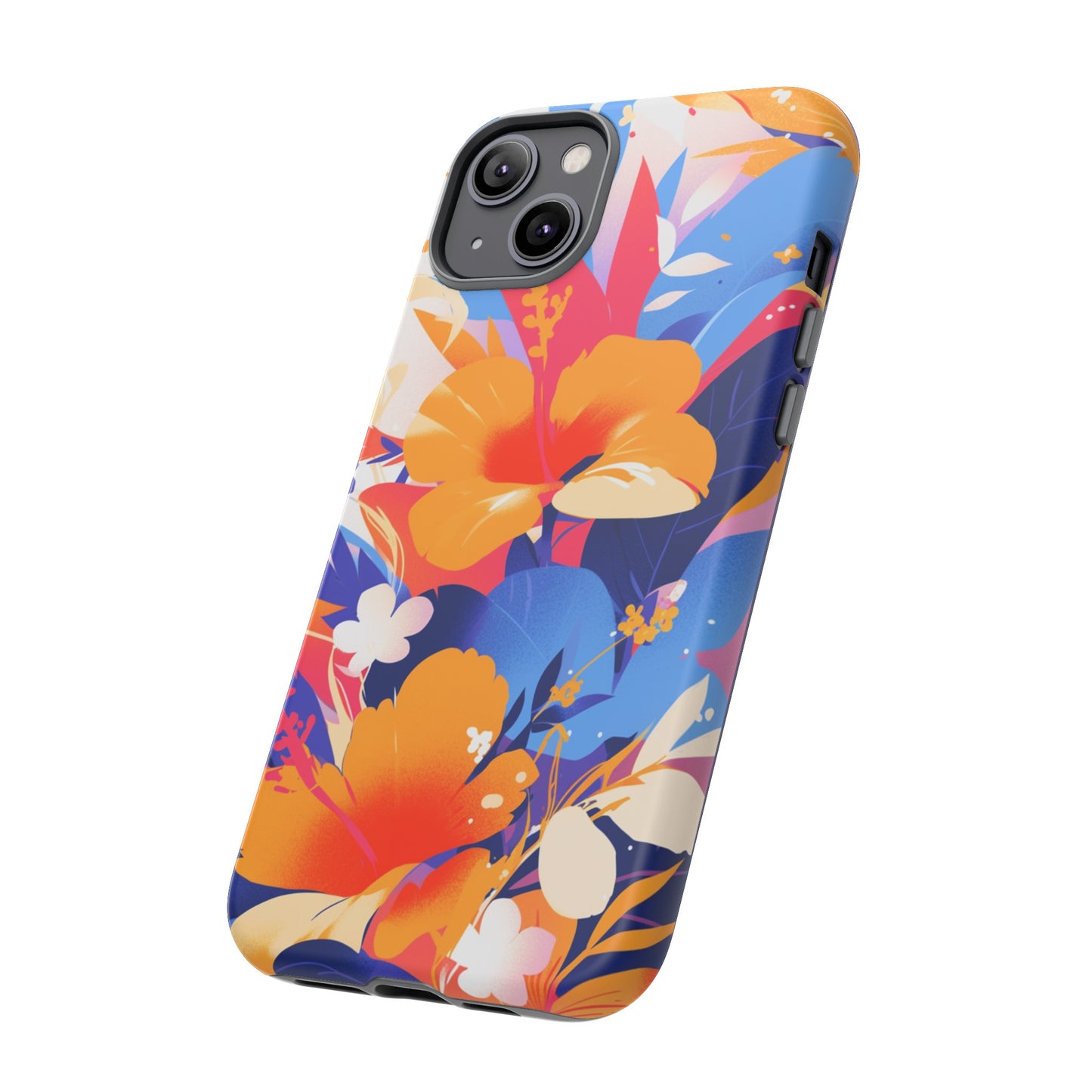 Vintage Abstract Flowers iPhone Case / Samsung Case