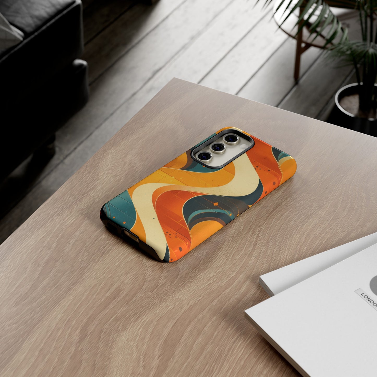 Retro Abstract Staircase iPhone Case / Samsung Case