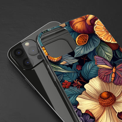 Butterflies and Blooms | Clear iPhone Case / Samsung Case