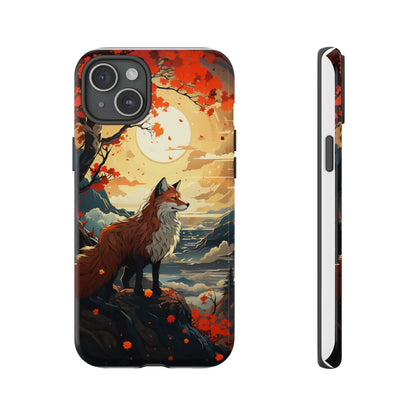 Japanese Wolf Aesthetic Phone Case