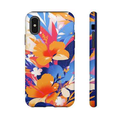 Vintage Abstract Flowers iPhone Case / Samsung Case