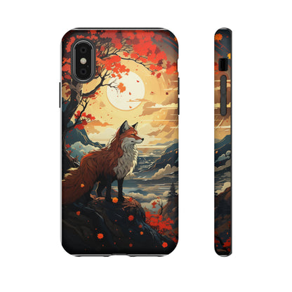 Japanese Wolf Aesthetic Phone Case