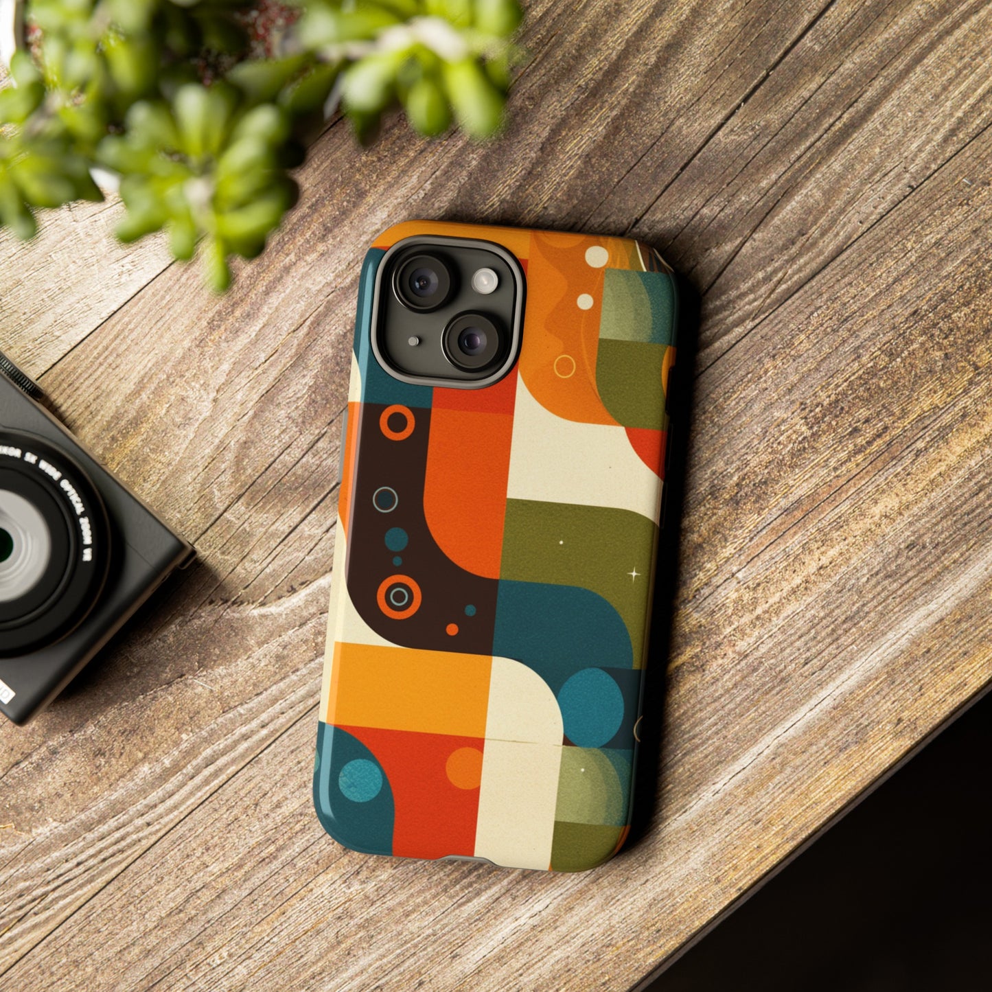 Cubical Retro Pattern iPhone Case / Samsung Case