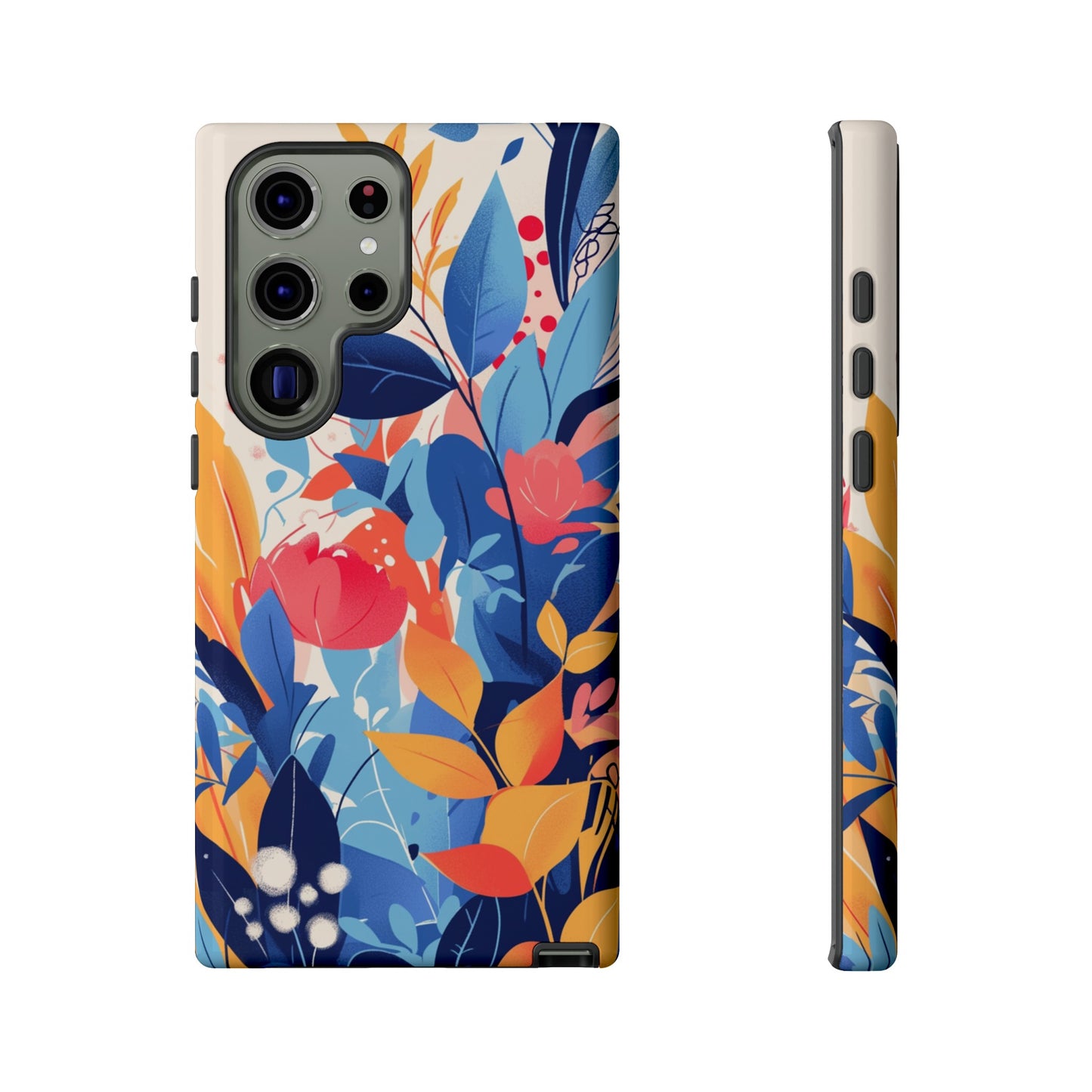 Watercolor Spring Floral iPhone Case / Samsung Case