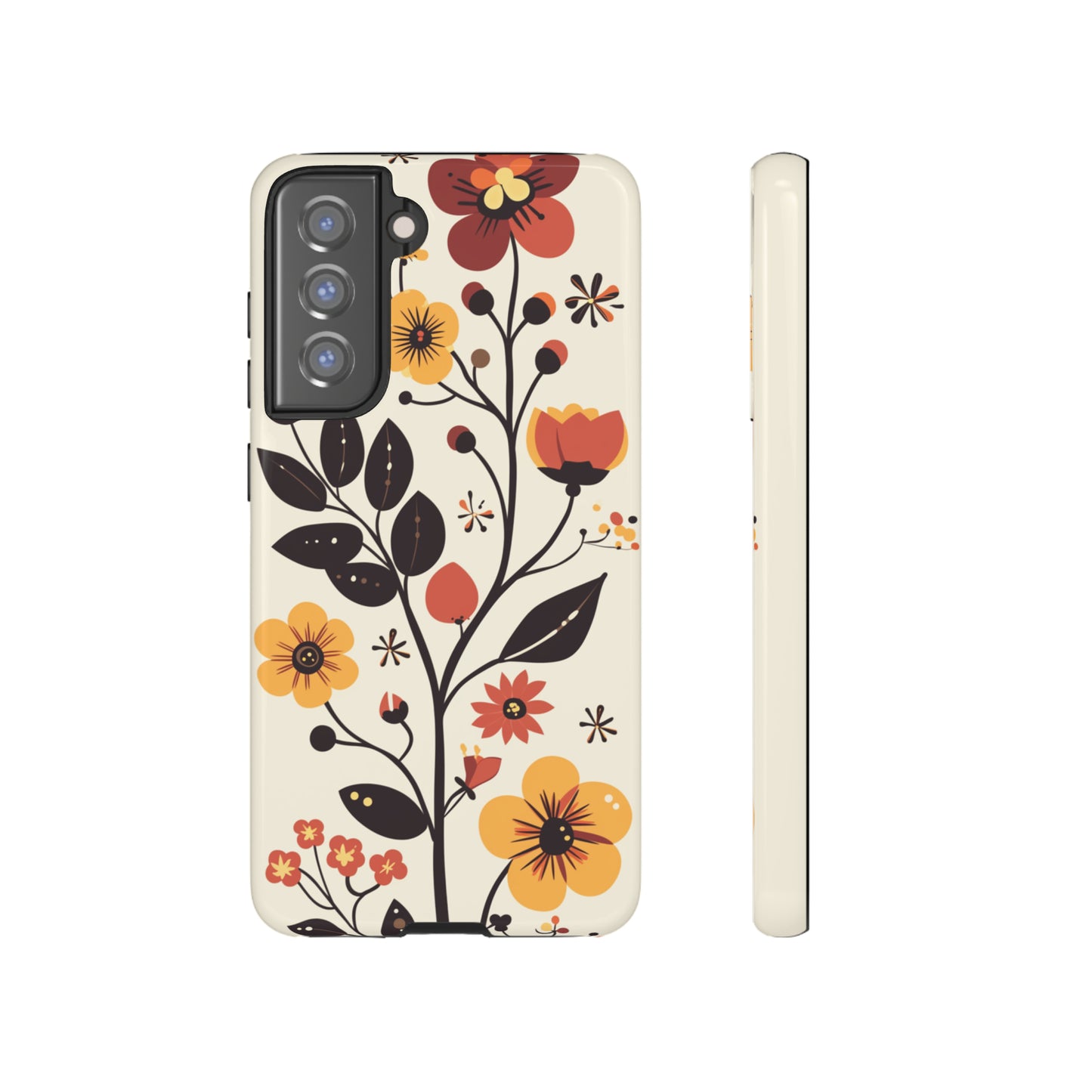 Vector Floral Vines iPhone Case