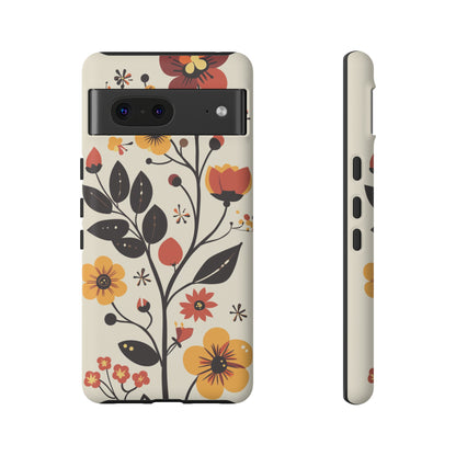 Vector Floral Vines iPhone Case