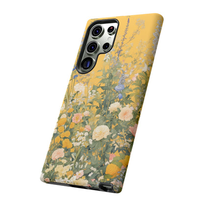 Tall Floral 1970's iPhone Case / Samsung Case