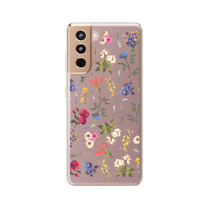 Botanic Floral Collection | Clear iPhone Case / Samsung Case