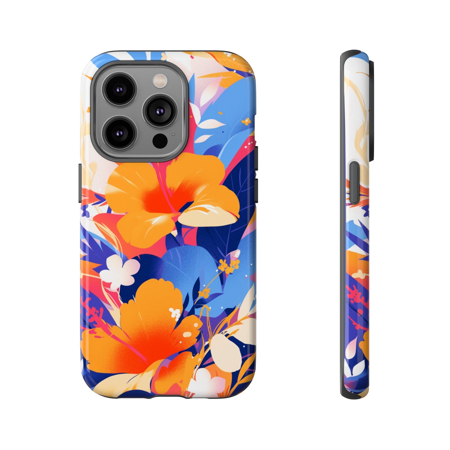 Vintage Abstract Flowers iPhone Case / Samsung Case