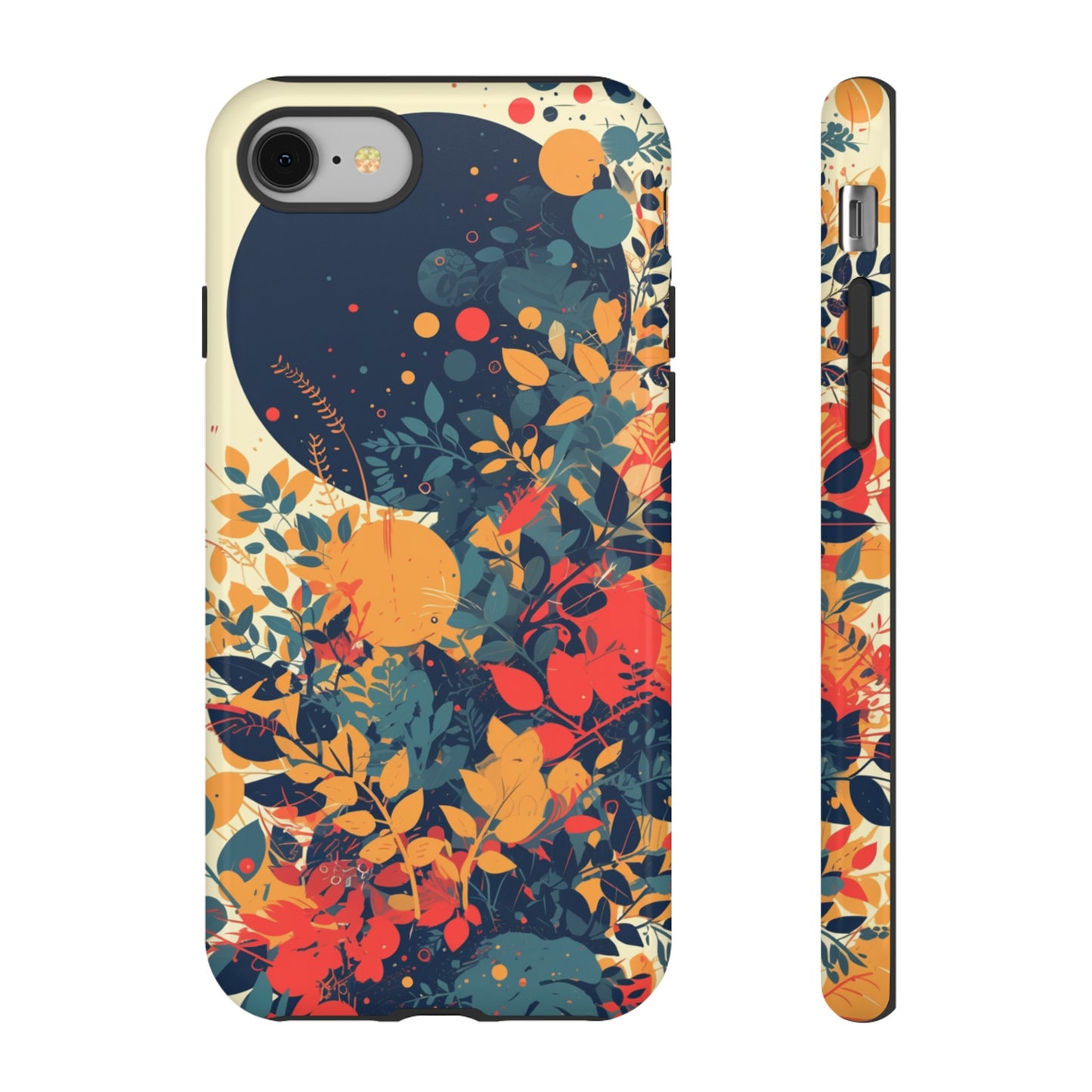 Retro Colorful Floral iPhone Case / Samsung Case