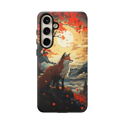 Japanese Wolf Aesthetic Phone Case