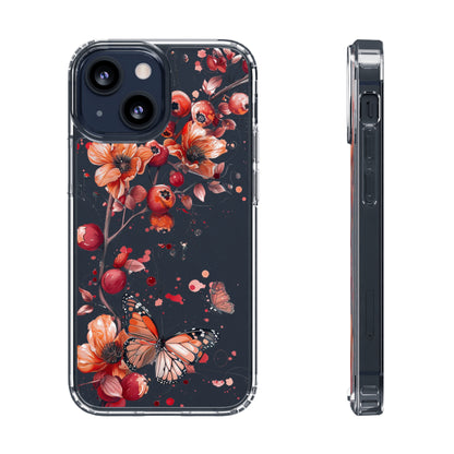 Blossom Whispers | Clear iPhone Case / Samsung Case