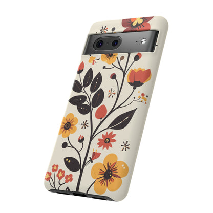 Vector Floral Vines iPhone Case