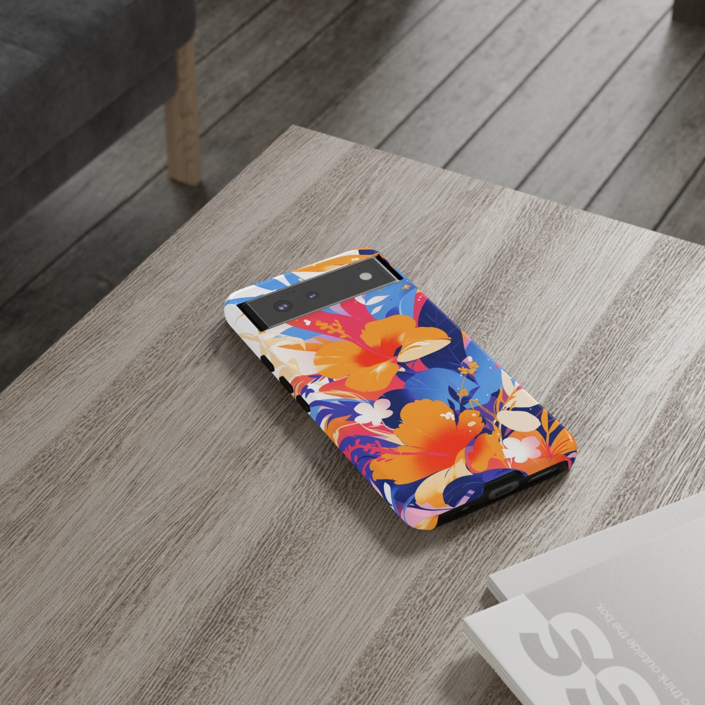 Vintage Abstract Flowers iPhone Case / Samsung Case