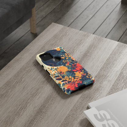 Retro Colorful Floral iPhone Case / Samsung Case