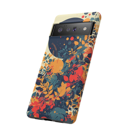 Retro Colorful Floral iPhone Case / Samsung Case