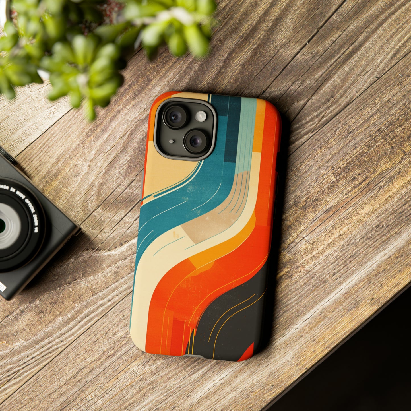 Groovey Retro Design Pattern iPhone Case / Samsung Case