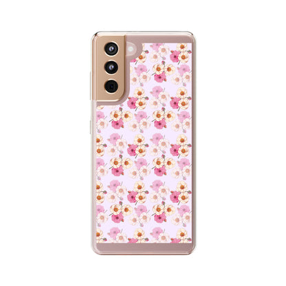 Floral Swirl | Clear iPhone Case / Samsung Case