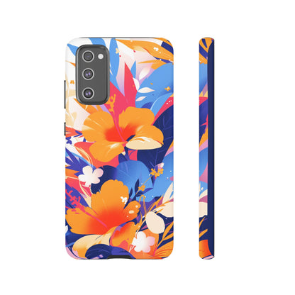 Vintage Abstract Flowers iPhone Case / Samsung Case